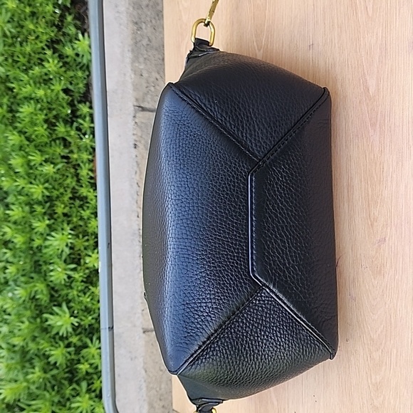 J.CREW Black Pebbled Leather Tartine Mini-Satchel - Picture 5 of 13